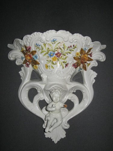 Ancienne bouquetière murale - bouquetiÈre,