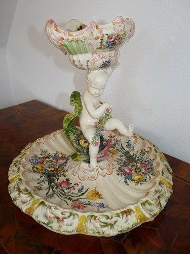 Très rare ancienne faïence - très,