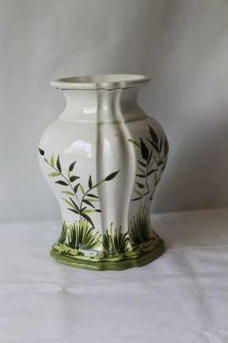 Vase faïence bassano - en, d.bassano