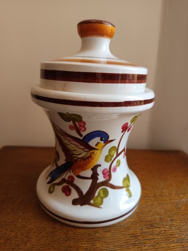 Pot boîte faience - ou,