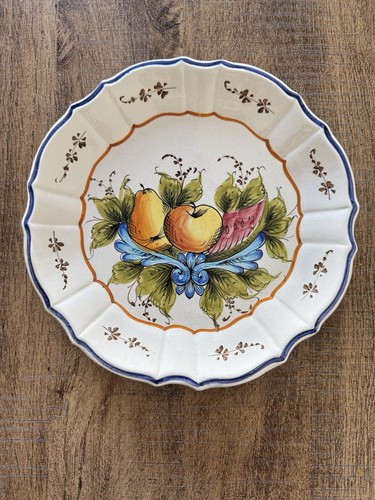 Ancienne assiette décorative - assiette,